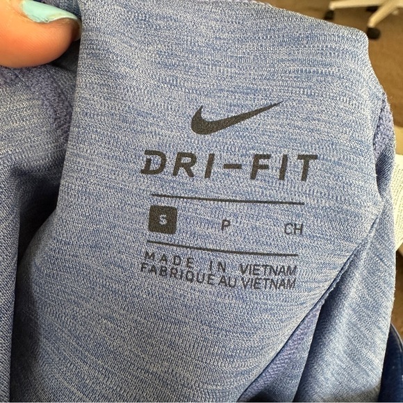 Nike Pro Dri Fit  Blue Leggings Size Small - Picture 8 of 8